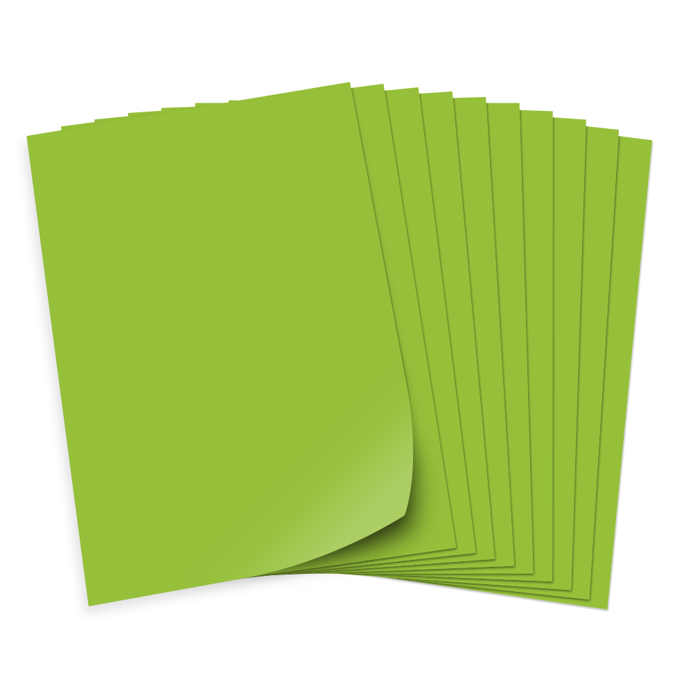 Tonpapier 130g/qm, 50x70cm, 25 Bogen, hellgrün Tonpapier 130g/qm, 50x70cm, 25 Bogen, hellgrün