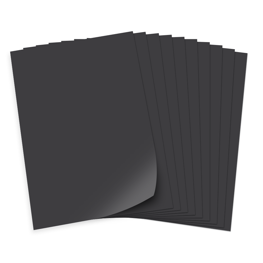 Bastelkarton 220g/qm, 50x70cm, 10 Bogen, schwarz Bastelkarton 220g/qm, 50x70cm, 10 Bogen, schwarz