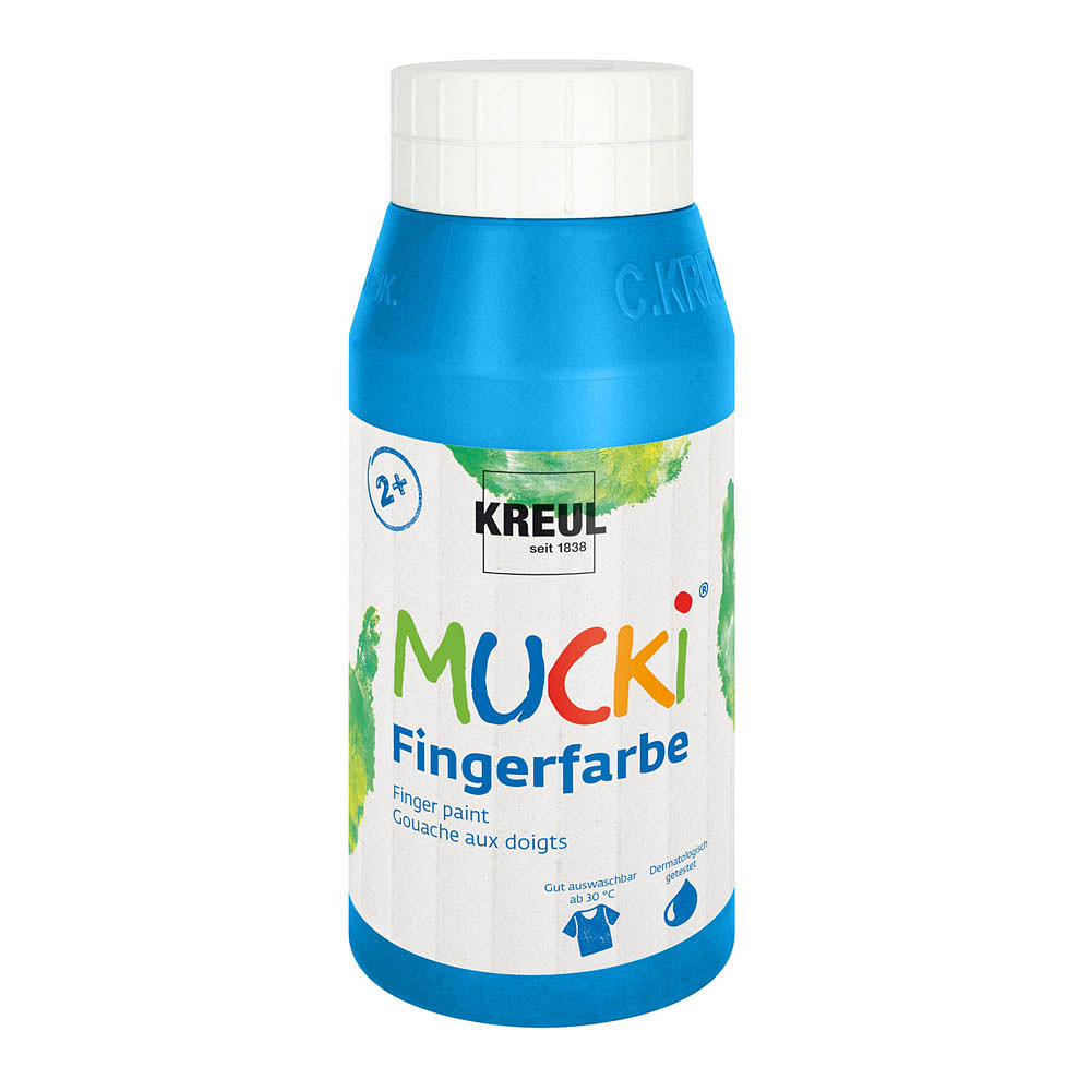 KREUL Fingerfarbe "MUCKI", blau, 750 ml KREUL Fingerfarbe "MUCKI", blau, 750 ml