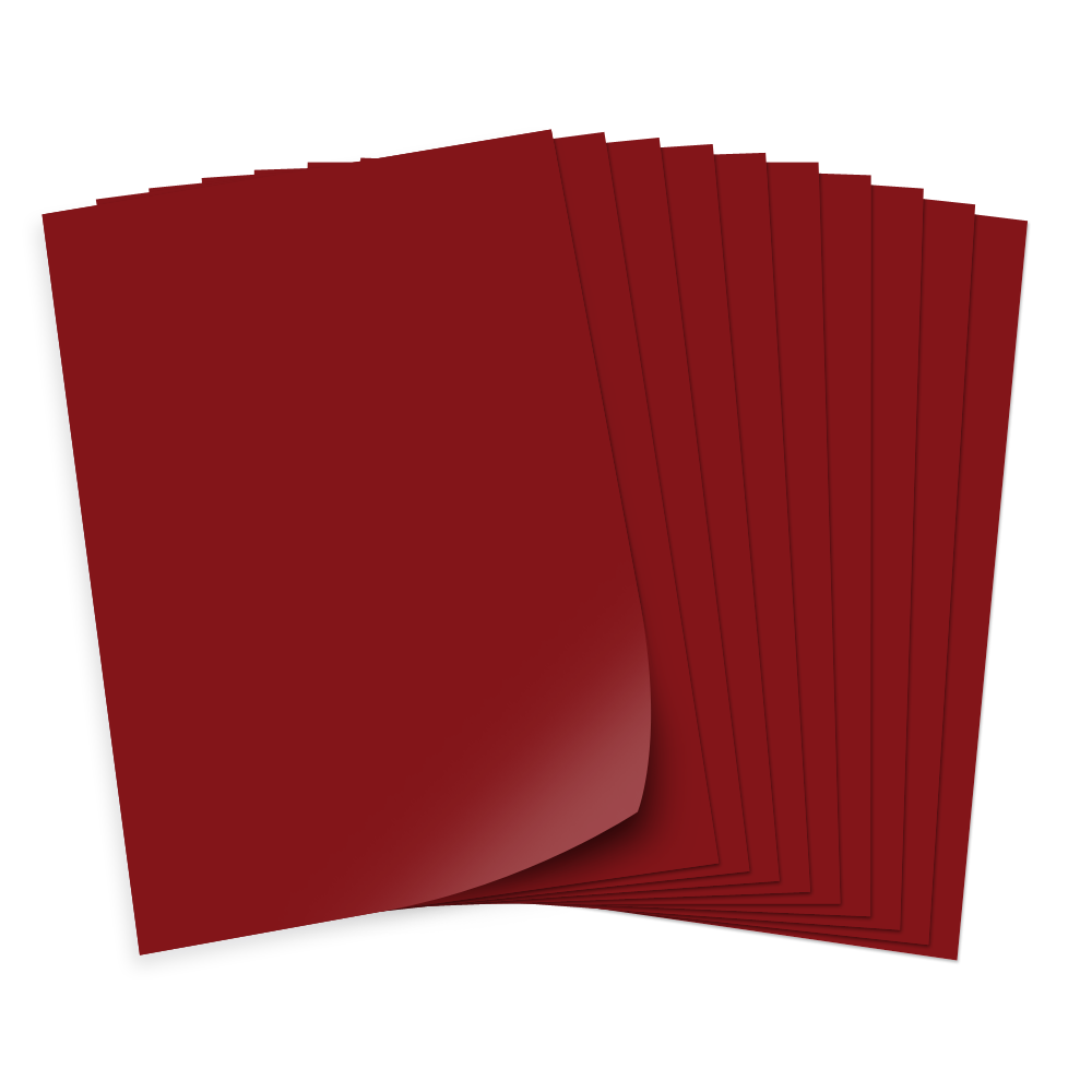 Tonpapier 130g/qm, 50x70cm, 100 Bogen, dunkelrot Tonpapier 130g/qm, 50x70cm, 100 Bogen, dunkelrot