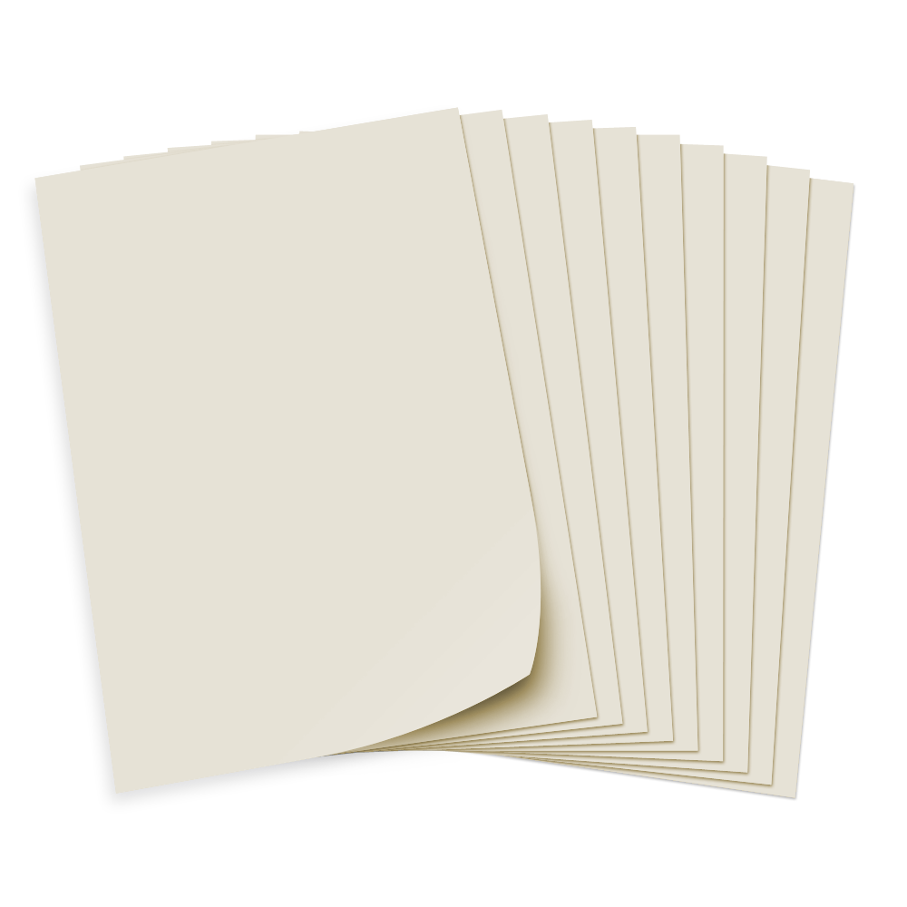 Tonpapier 130g/qm, 50x70cm, 25 Bogen, altweiß, champagner Tonpapier 130g/qm, 50x70cm, 25 Bogen, altweiß, champagner