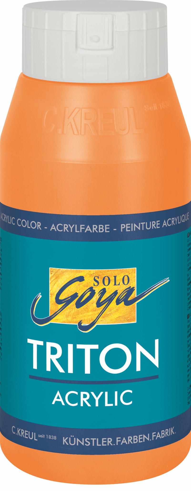 KREUL Acrylfarbe, orange,750 ml KREUL Acrylfarbe, orange,750 ml