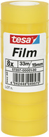 tesa Film standard, transparent,10 Rollen 19 mm x 66 m