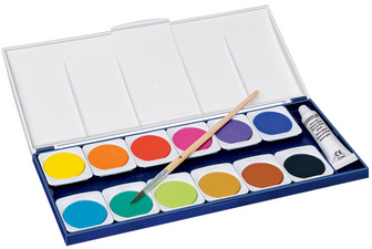 STAEDTLER Deckfarbkasten Noris Club, 12 Farben