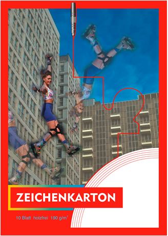 Zeichenkarton A4, 10Bl. 190g/m² " Zeichenkarton A4, 10Bl. 190g/m² "