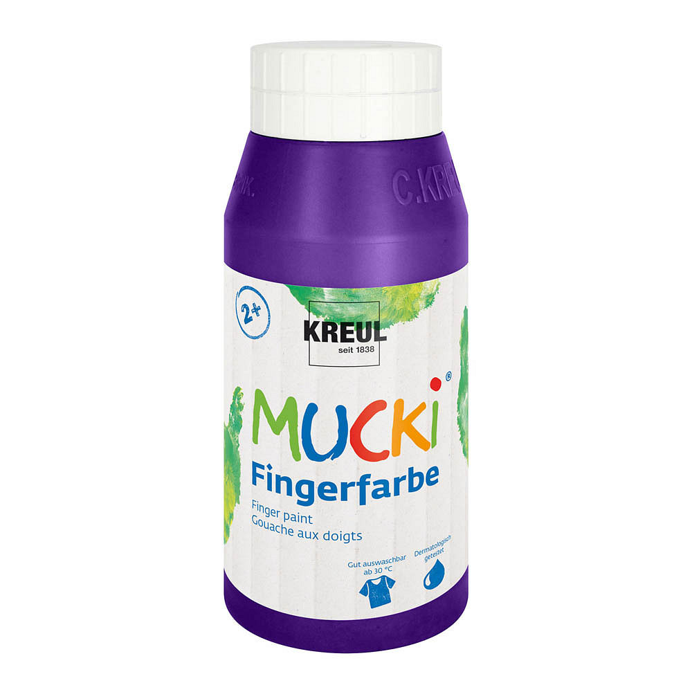 KREUL Fingerfarbe "MUCKI", violett, 750 ml KREUL Fingerfarbe "MUCKI", violett, 750 ml