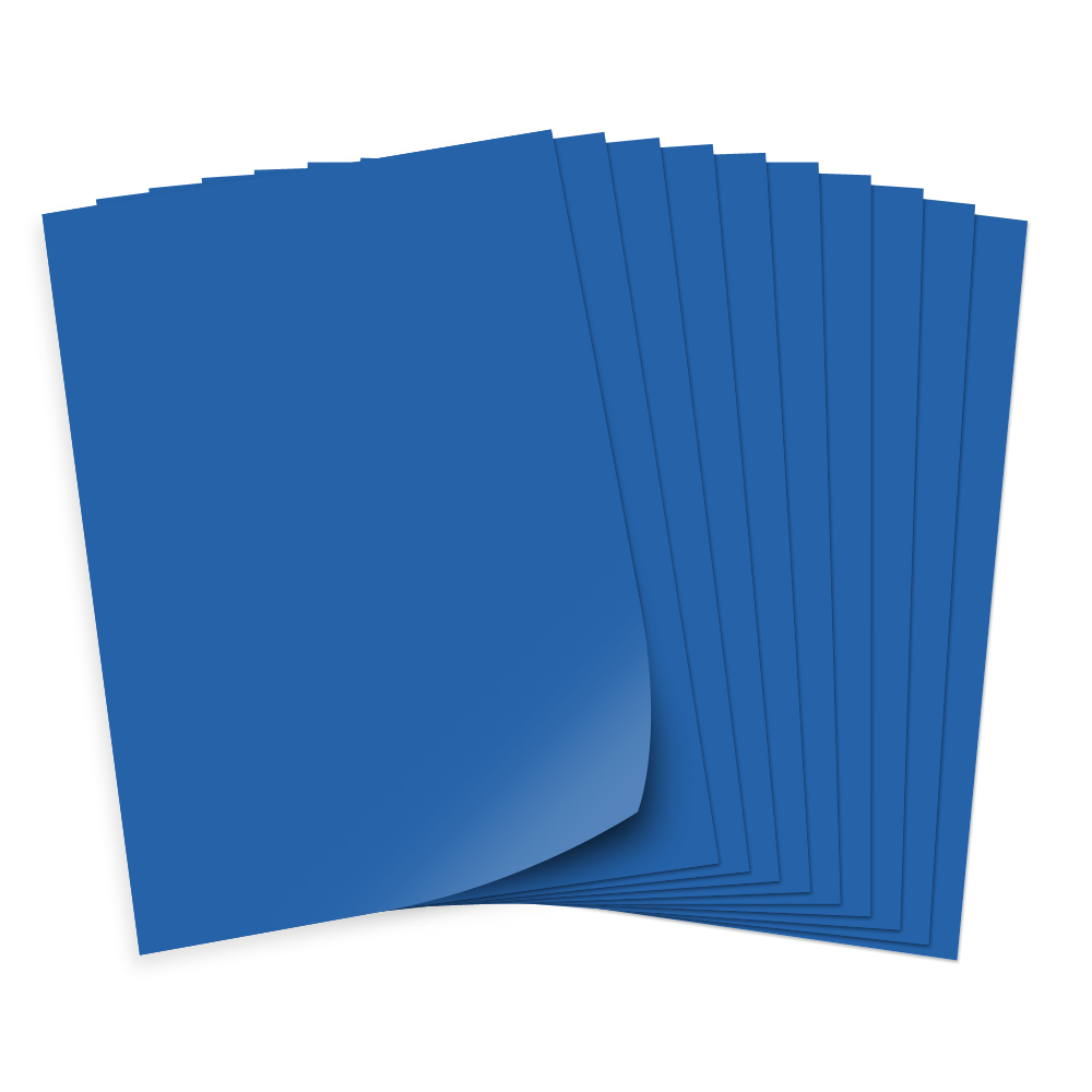 Tonpapier 130g/qm, 50x70cm, 25 Bogen, königsblau Tonpapier 130g/qm, 50x70cm, 25 Bogen, königsblau