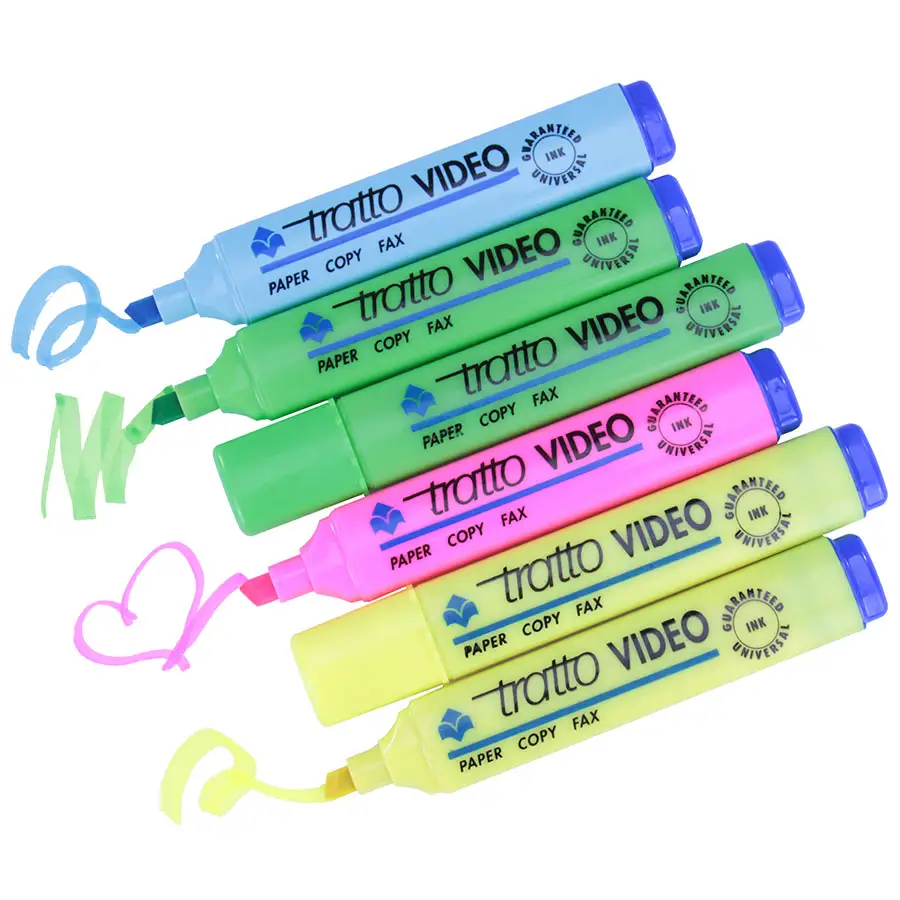 Textmarker 6er Pack