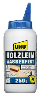 Holzleim wasserfest D3, lösemittelfrei, 250 g Flasche