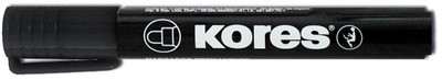 Kores Permanent-Marker "K MARKER", Rundspitze, schwarz