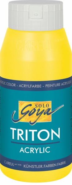 KREUL Acrylfarbe , gelb, 750 ml