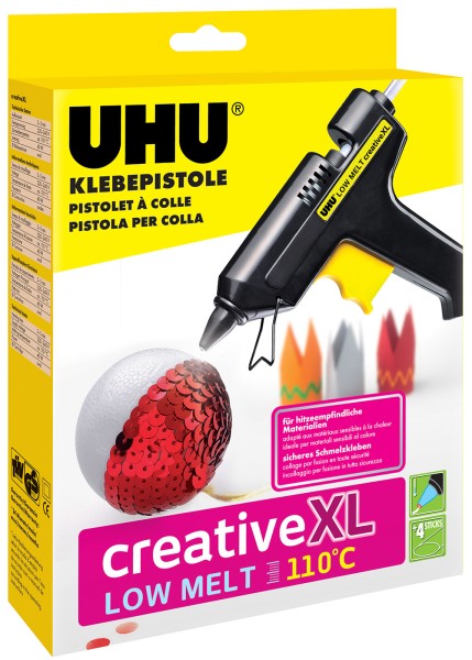 UHU Niedrigtemperatur-Klebepistole Low Melt Creative XL