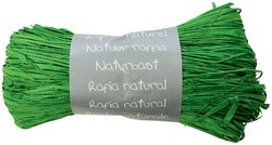 Raffia-Naturbast, tannengrün