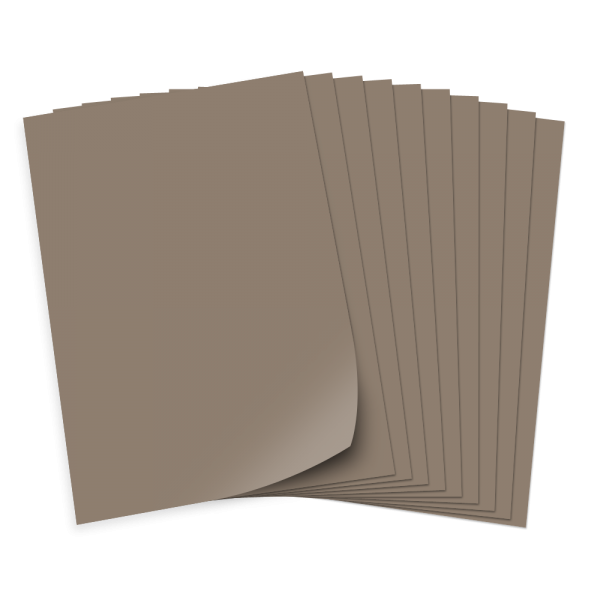 Tonpapier 130g/qm, DIN A4, 100 Bogen, steingrau