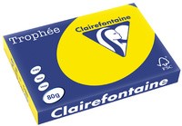 Clairalfa Multifunktionspapier Trophée, A3, 80g/qm, neongelb