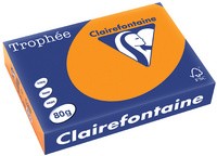 Clairefontaine Multifunktionspapier Trophée, A4, 80g/qm, neonorange