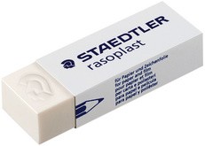 STAEDTLER Kunststoff-Radierer rasoplast B40, weiß