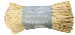 Raffia-Naturbast, natur